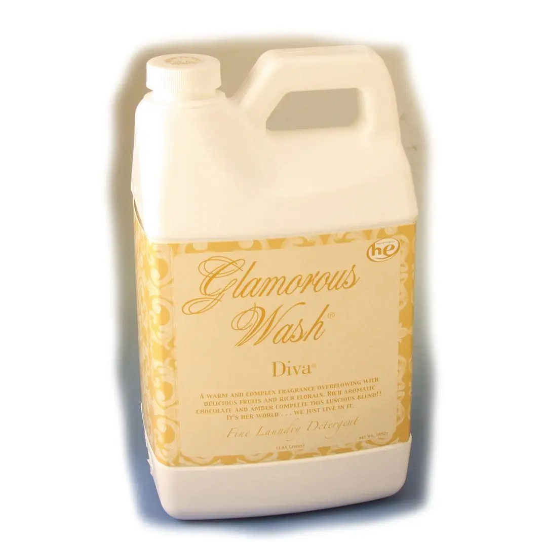 DIVA Glamorous Wash 64 oz Half Gallon Fine Laundry Detergent by Tyler Candles