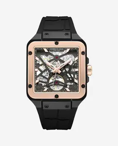 Skeleton Automatic Silicone Watch