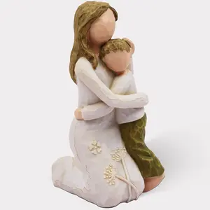 Boy Mom Gift from Son 4.7" Figurines Statues Mothers Day Birthday Gifts