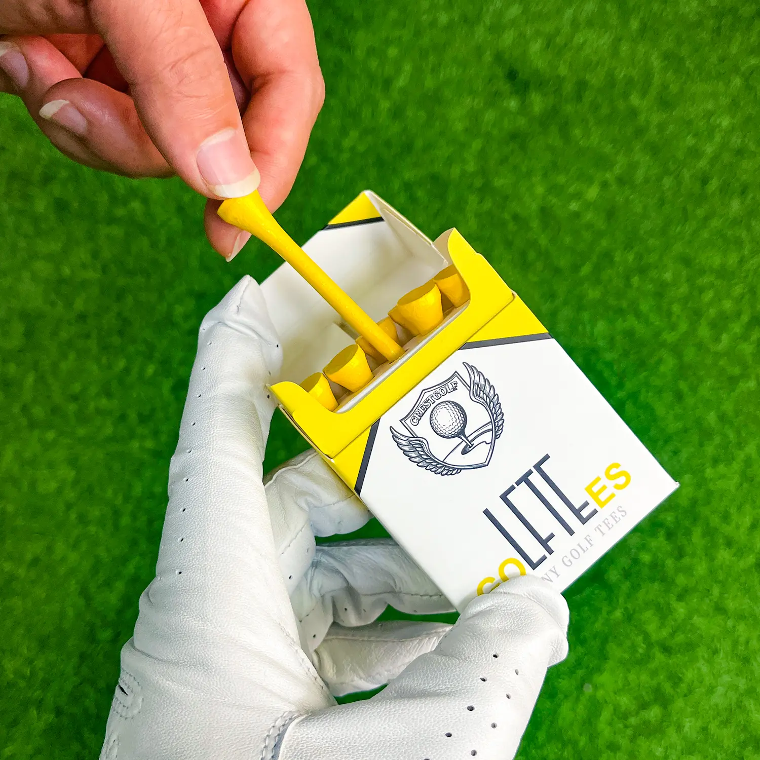 Funny Golf Tees | Golf Accessories for Men | Top Golf Gifts for Men & Unique Golf Gifts for Golfers | Premium Golf Stuff & Golf Bag Accessories | Wooden Bamboo Tees