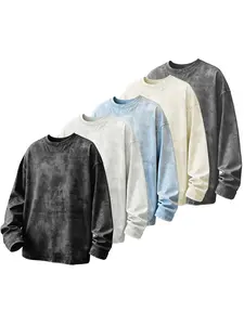 Men's All-Season Long T-Shirt — Crew Neck Pullover with Long Sleeves, Made from Soft & Skin-Friendly Fabric, Suitable for Hand or Machine Wash, Unisex Style