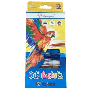 Color Oil Pastel Set, x12 Pastels