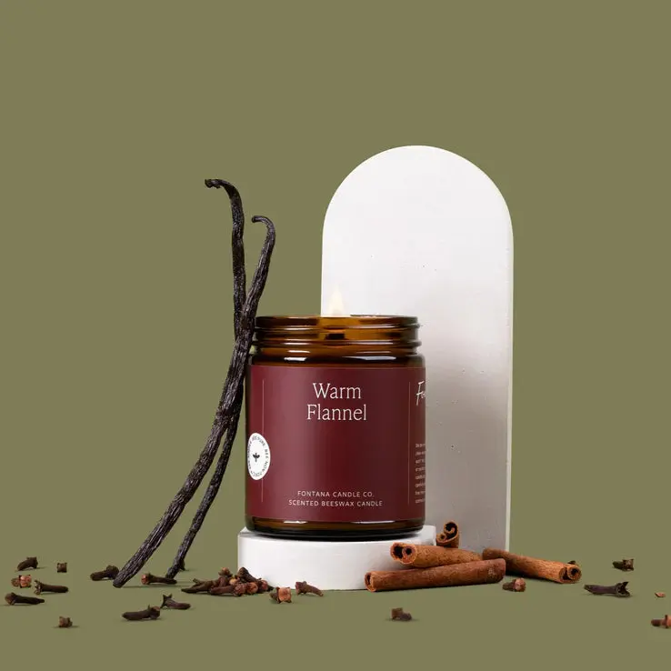 Fontana Candle Co. - Warm Flannel Jar Candle