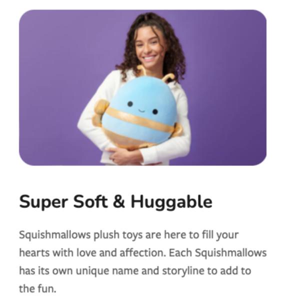 Squishmallows Madge the Grey Mushroom 5-Inch Select Series Stuffed Mushrooms