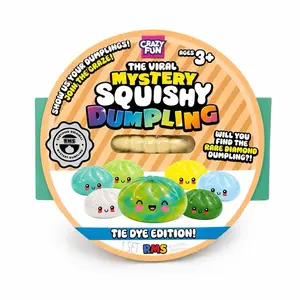 CrazyFun RMS Viral Dumpling Squishy Toy, Sensory Stuff, Fidgets Squishies for Kids
