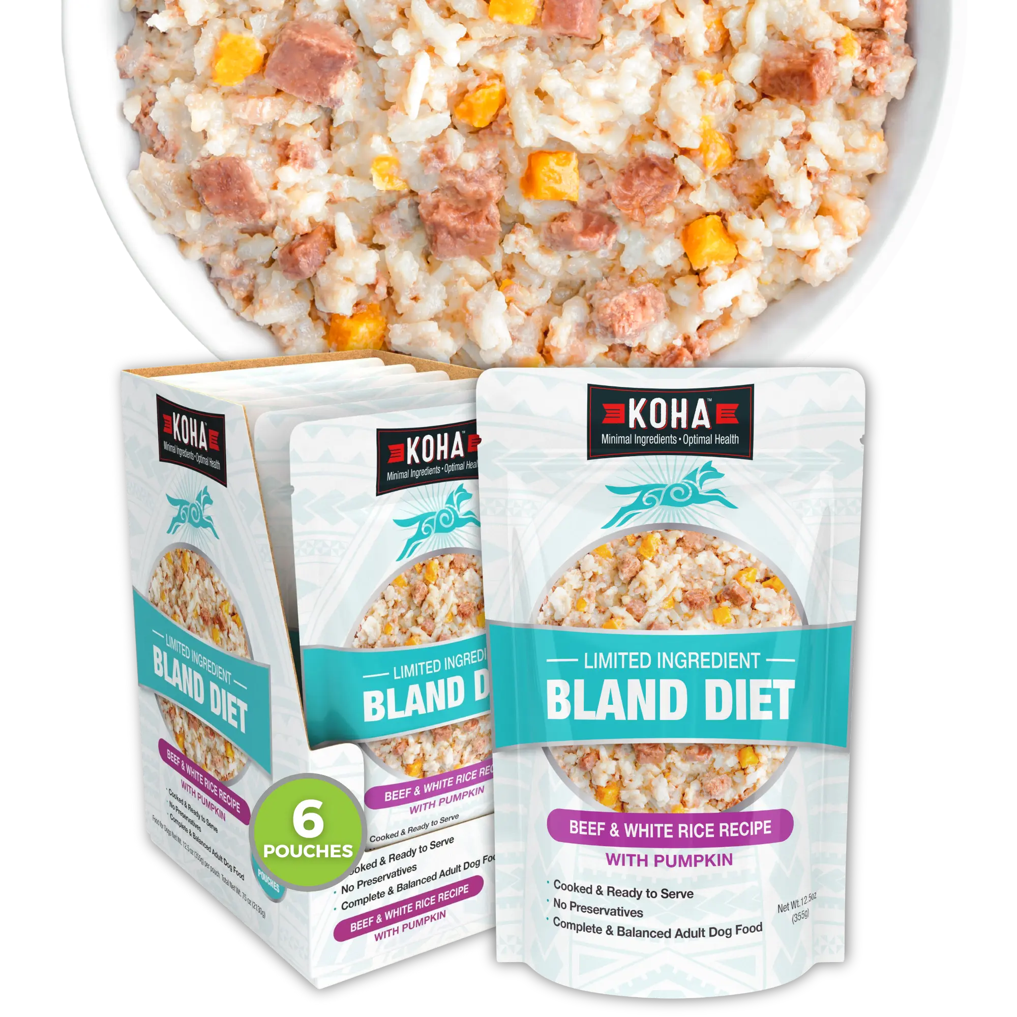 Limited Ingredient Wet Bland Diet Beef & White Rice Recipe for Dogs