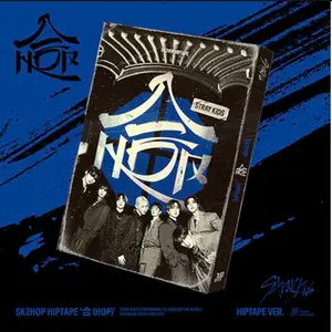 SKZ SKZHOP HIPHPTAPE (HOP) Ver. Album with Outbox Photo Book, CD-R, Mini Poster, and Trading Card Set - Limited Edition - No Age Restriction Graphic Sticker Hiphop