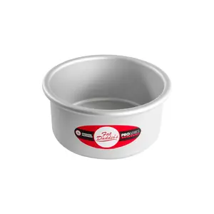 Fat Daddio's PRD-63 Anodized Aluminum Round Cake Pan, 6 x 3 inch