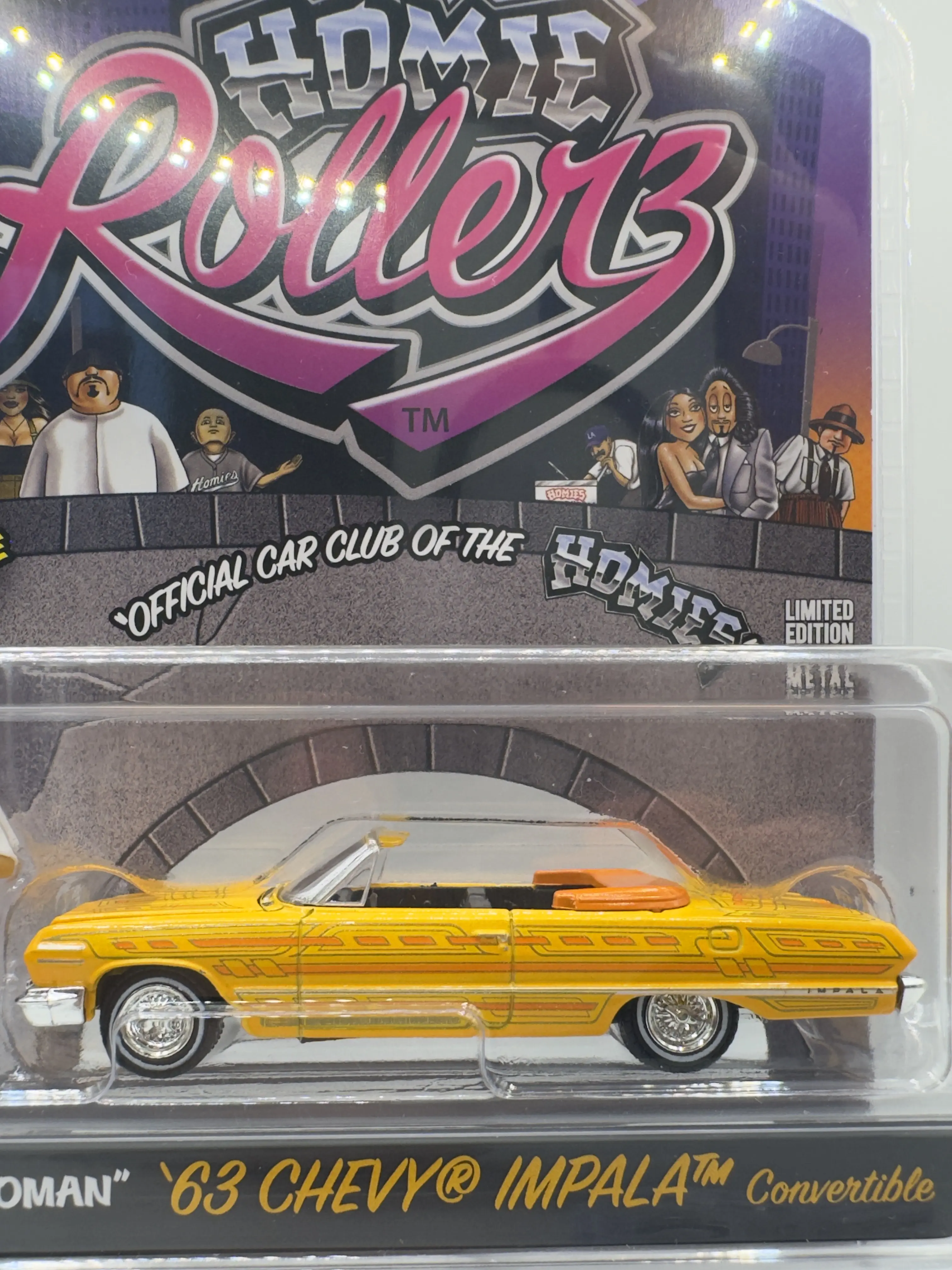 DGA x Greenlight Homie Rollerz 1963 Chevrolet Impala Convertible