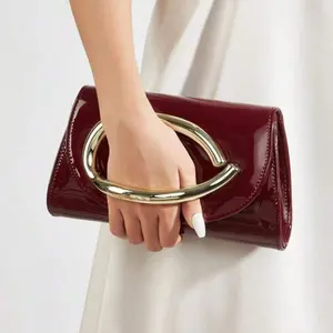 Women's Luxury Evening Clutch, Small Shoulder Crossbody Bag, Elegant Purse Dinner Bag Prom Handbag with Detachable Chain, Wallet for women, Bridal Clutch