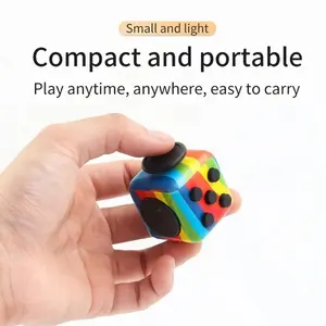Stress Relief Hexagonal Cube Toy, Multifunction, Random Color, Perfect for Adults and Kids, Home and Office Anxiety Tool, Great Gift Idea