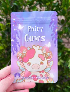 Fairy Cows Mystery Enamel Pin Bag