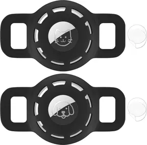 AirTag Pet Collar Holder – Secure 2 Pack