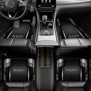 4pcs Customizable Car Floor Mats, Can Be Printed with Your Name.Personalized for Anglers, Easy to Clean, Stylish, Suitable for Sedans, Trucks, and SUVs, Suitable for All-year-round Use.Car Interior Decoration.