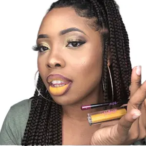 Mustang Halloween Matte Liquid Lipstick - Yellow Color for Costume Parties and Fun Days - Lipgloss, Gloss