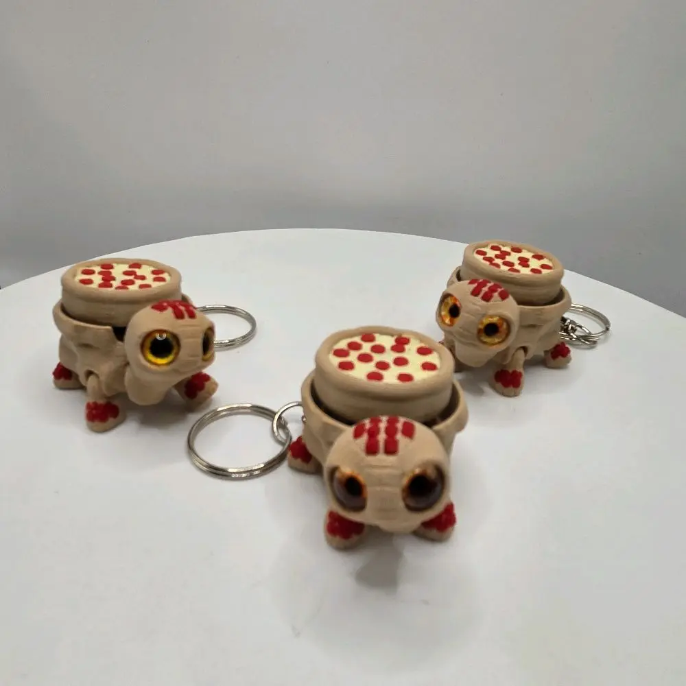 3D Printed Turtle & Tortoise Clicker Keychains