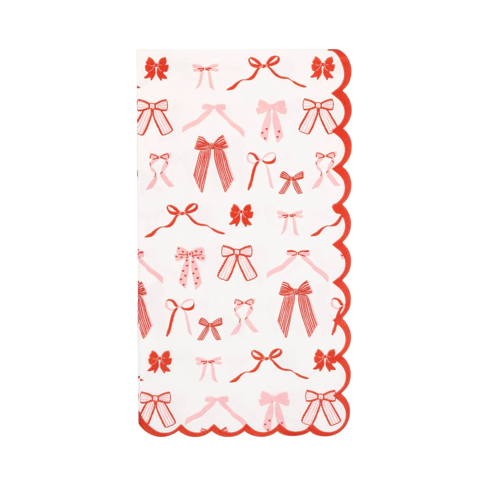 Valentine Bow Napkin - Set of 24