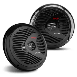 Marine Speakers 180W Waterproof Dual Cone Polypropylene White