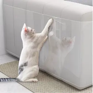3 Meter Long Roll Cat Scratch Proof Sofa Sticker, PVC Transparent Furniture Protector, Anti-Scratch Dog Claw Guard, Pet Protection