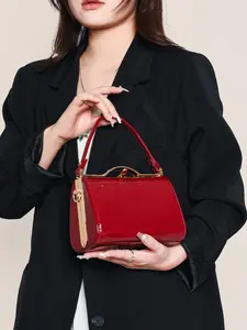 Women's Fashion Minimalist Casual Vintage Solid Color Exquisite Handbag Evening Clutch Suitable for Daily Commuting, Shopping, Dates, and Gifting Elegant and Versatile Women's Essential Shoulder Bag