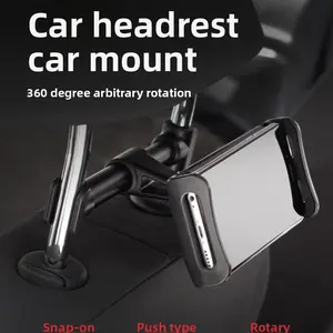 Car Backseat Tablet Holder | Adjustable Headrest Mount for iPad & Phones | Road Trip Essential