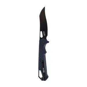 MUCITUP Ceros Blackout – D2 DLC Coated Folding Utility Knife | G10 Handle