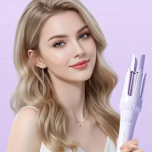 Professional 32mm Ceramic Curling Iron - Automatic Rotating Wave Styling Tool, Temperature Control, Automatic Shutdown and Anti-scalding, Large Wave Curling Iron The Perfect Gift for Mom and Your Girlfriend — A Mother's Day Gift
