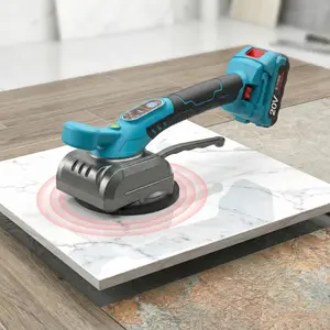 Tile Vibration Tool for Installation & Leveling with 110LBS Suction Cup, 5-Level Adjustable Speed, 2000mAh Battery, Cordless Design, Adsorption Lock, 12-50" Tile Range