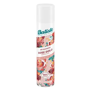 Batiste Rose Gold Dry Shampoo 3.81 oz – Light Fragrance, Oil Absorbing, Adds Volume
