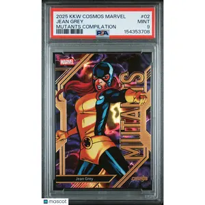 2025 Kakawow Cosmos Marvel Mutants Compilation Jean Grey #02 PSA 9