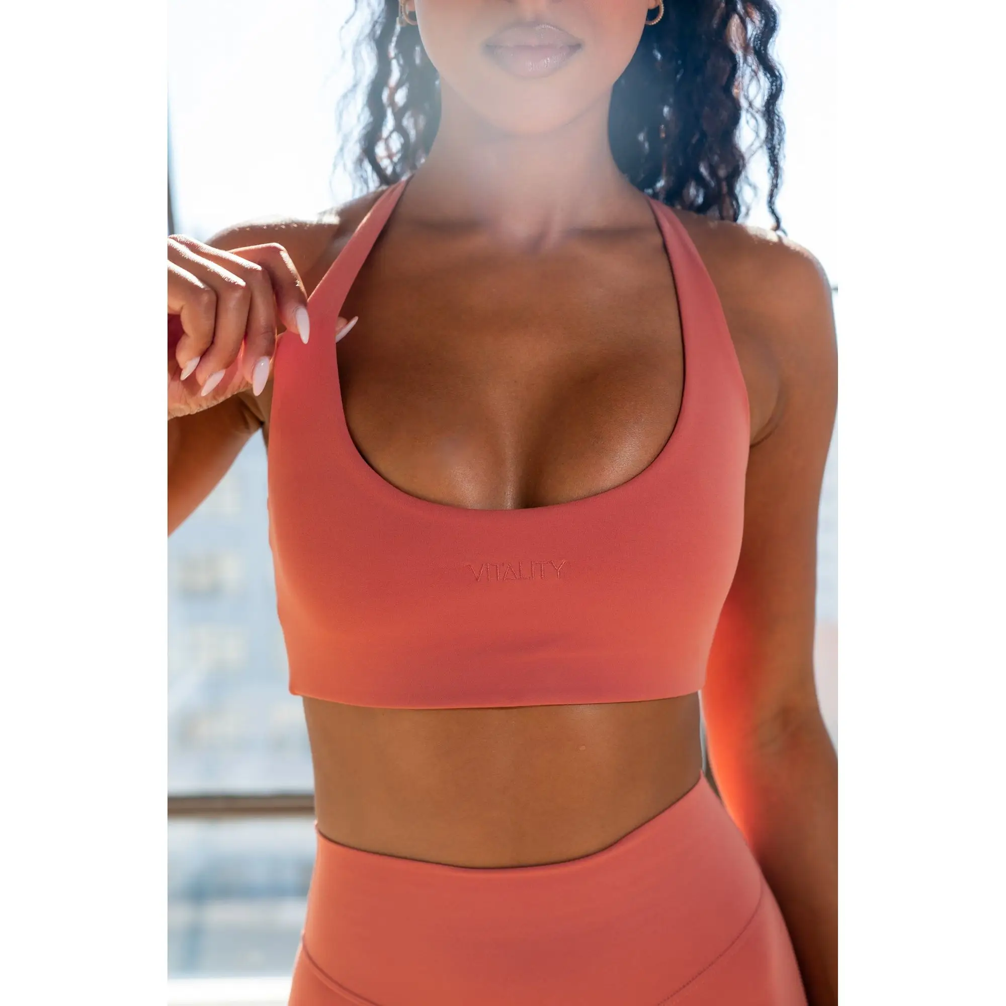 Vitality Cloud II Lace Up Bra