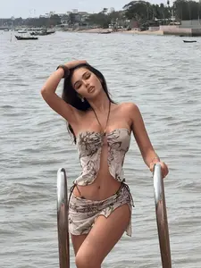 Women's Fashion Tankini 3-Piece Swimsuit Set