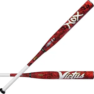 Victus Nox 13.25" 2PC Balanced USSSA Slowpitch Softball Bat: VSPNX2NU  Custom Game Ready Heat Rolled