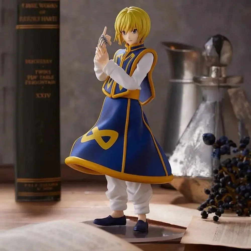 Aixlan 18cm Hunter x Hunter Anime Figure, Kurapika PVC Action Figure, Anime Collectibles, Kid Birthday Gift Charm