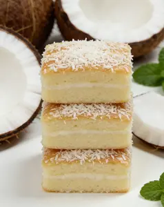 Bite-Sized Coconut Snack Cakes - Perfect Sweet Treats On-The-Go