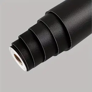 20x54 Inch/50*137 cm  Self-Adhesive Leather Repair Patch, Cuttable PVC Leather Upholstery Fabric, Waterproof Sofa Repair Sticker for Car Seats, Couch, Chair