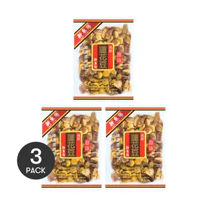 HSINTUNGYANG Premium Taiwanese Lotus Seeds - Garlic Flavor, 150g x 3 Packs