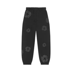 Denim Tears Mono Cotton Wreath Sweatpants 'Black'