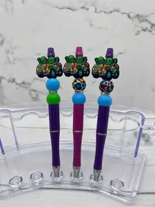 Alien Cars - Beaded Ballpoint Pen