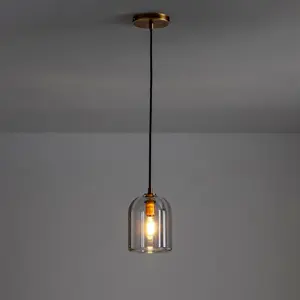 1 -Crystal Hemisphere Pendant Light,Kitchen Pendant Lighting Over Island