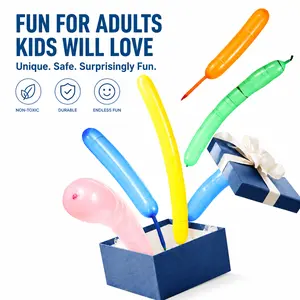 100pcs Colorful Rocket-Shape Balloons with Filling Pump, Balloon Party Supplies for Kids’ Events, Festive Home Decorations