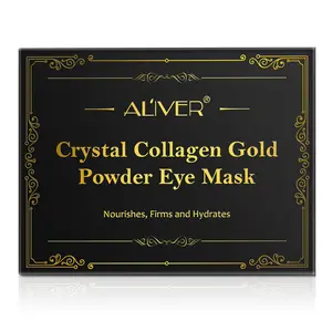 Aliver 24K Gold Collagen Eye Masks (25 Pairs)