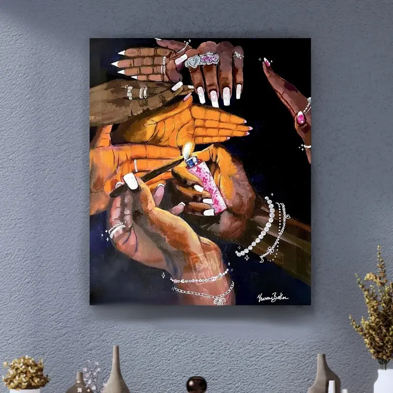 ️️Pretty & Fꨄded/ It Takes a Villageೀ⋆⑅˚ POSTER PRINT Decor Matte/Canvas Room wall