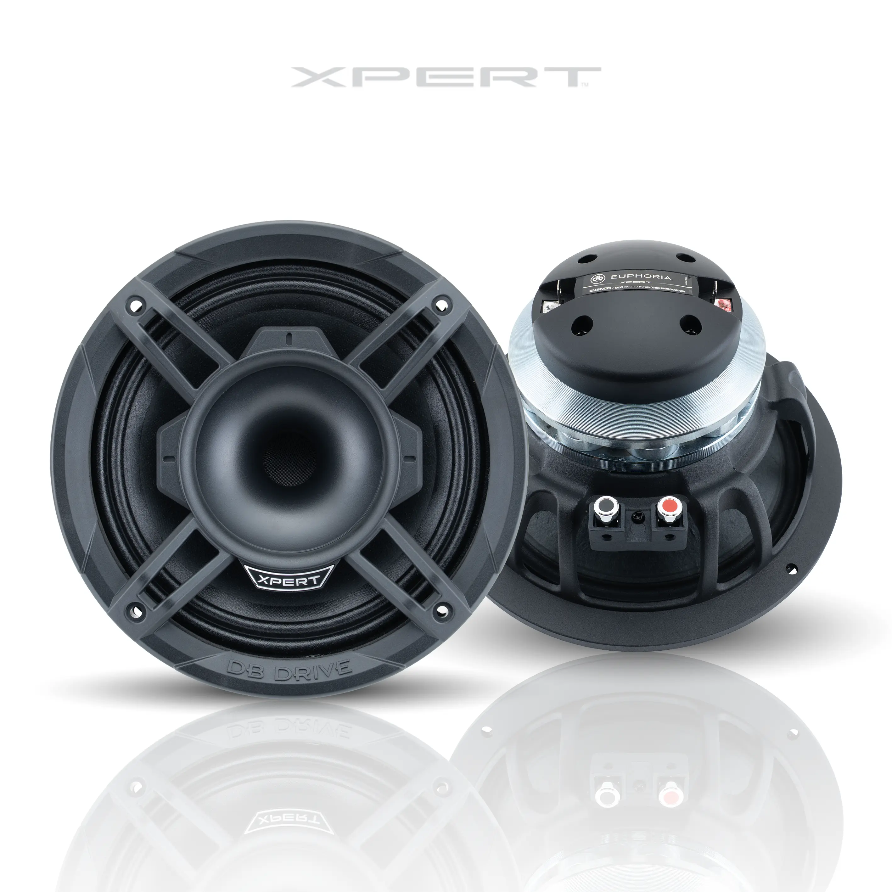 EX8NCD : 8 in.  2-Way NEO Loudspeaker W/Back Mounted Compression Driver