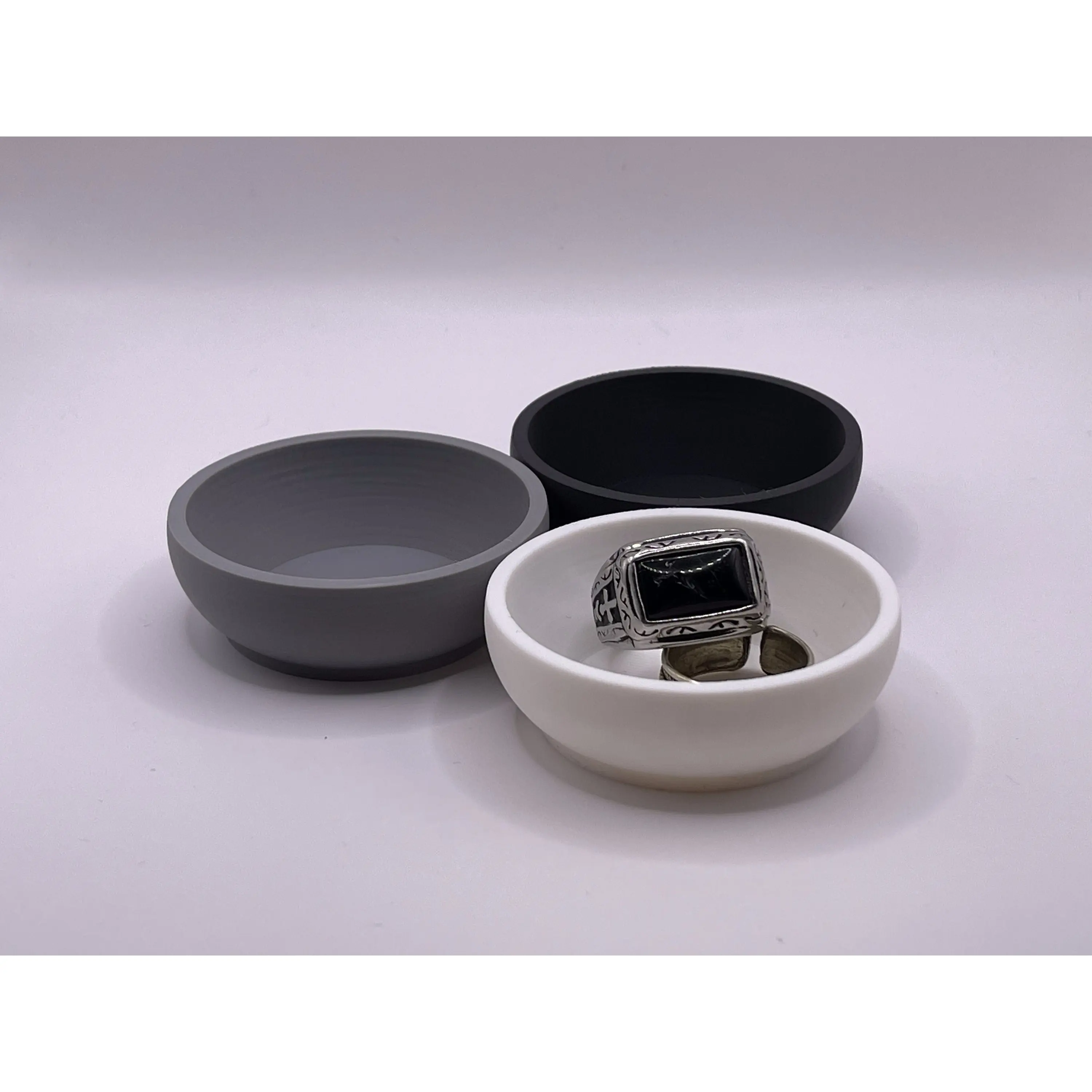 Sleek Modern Ring Holder - Elegant Jewelry Display Stand - Minimalist Accessory Organizer - Perfect Engagement Gift