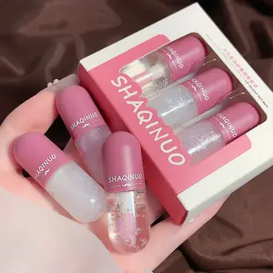 3-Piece Lip Gloss Set, Color-Changing Lip Oil, Moisturizing Lip Stain, Perfect Gift for Valentine's Day & More!, Hydrating Lip Set