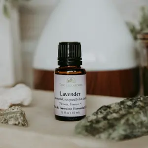 Lavender (Lavandula angustifolia) Aromatherapy Essential Oil Imported from France 1/2 oz