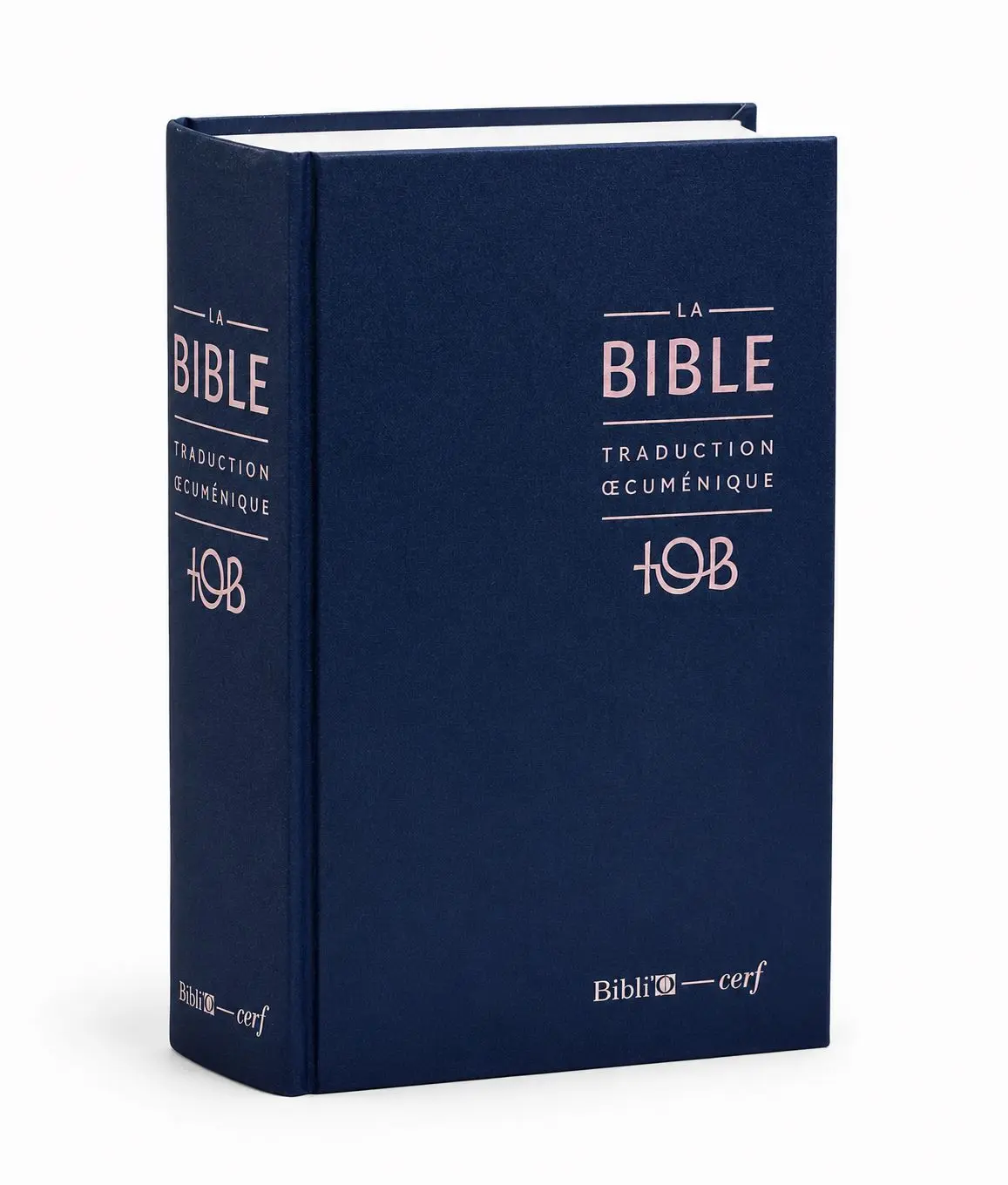 Tob La Traduction Œcuménique bible ” dark blue cover” 2010 EDITION