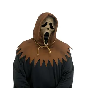 Adult Ghost Face Scarecrow Mask