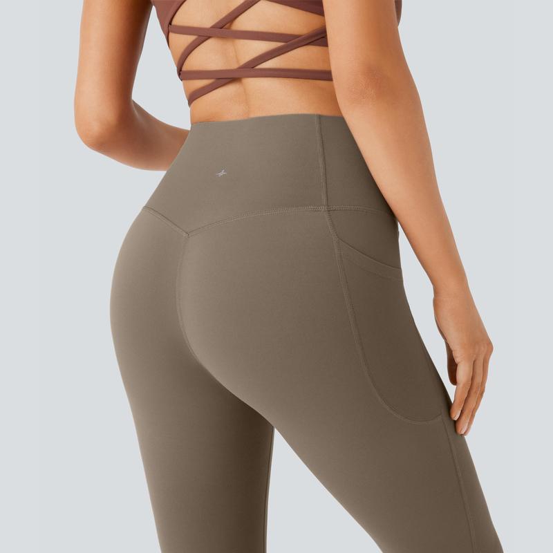 Halara UltraSculpt High Waisted Tummy Control Pocket Shaping Yoga Bootcut Leggings Halara UltraSculpt High Waisted Tummy Control Pocket Shaping Yoga Bootcut Leggings